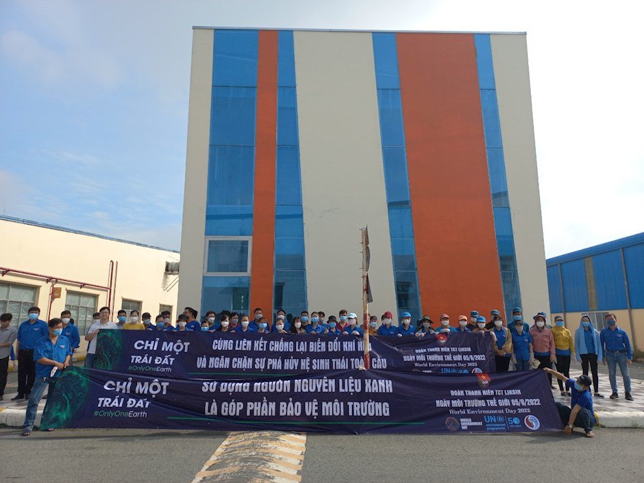 Đoàn Thanh niên Tổng Công ty Liksin tổ chức hoạt động hưởng ứng ngày môi trường thế giới