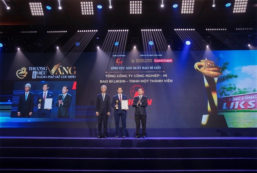 Liksin Vinh Dự Nhận Danh Hiệu “Thương Hiệu Vàng Tp.hcm” Năm 2023
