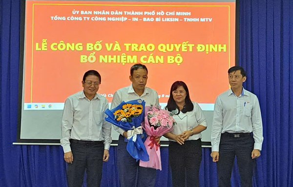 Lễ công bố và trao quyết định bổ nhiệm Phó Tổng giám đốc Tổng công ty Liksin